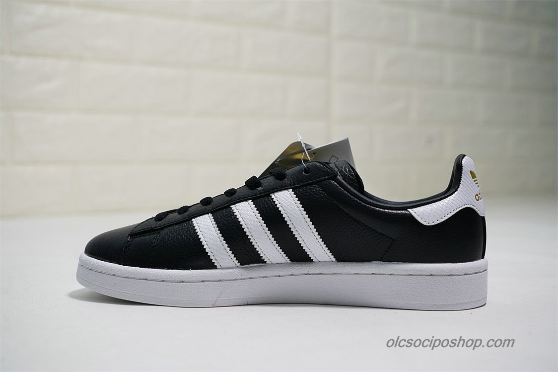 Adidas Campus 80S Leather Fekete/Fehér Cipők (CQ2073)