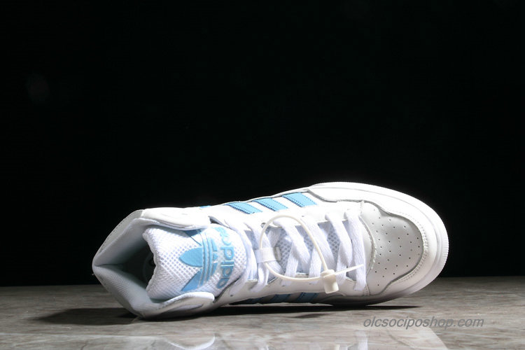 Női Adidas Extaball Fehér/Világoskék Cipők (AC8586)