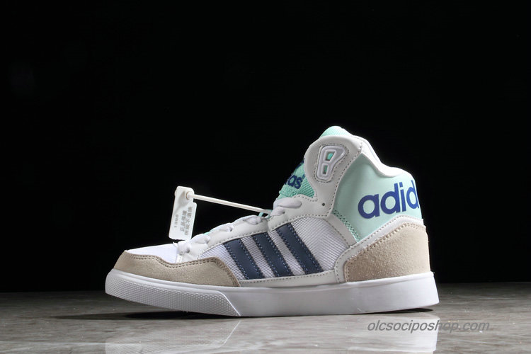 Női Adidas Extaball Fehér/Homok/Kék/Zöld Cipők (AQ4799)