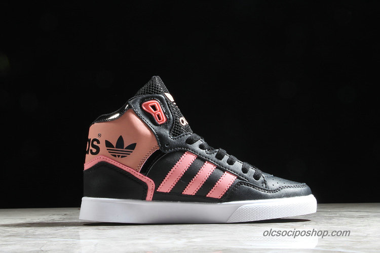 Női Adidas Extaball Fekete/Rózsaszín Cipők (CP9625)