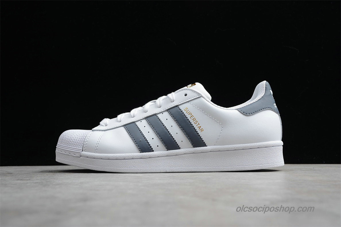 Férfi Adidas Superstar Fehér/Szürke Cipők (BY3714)