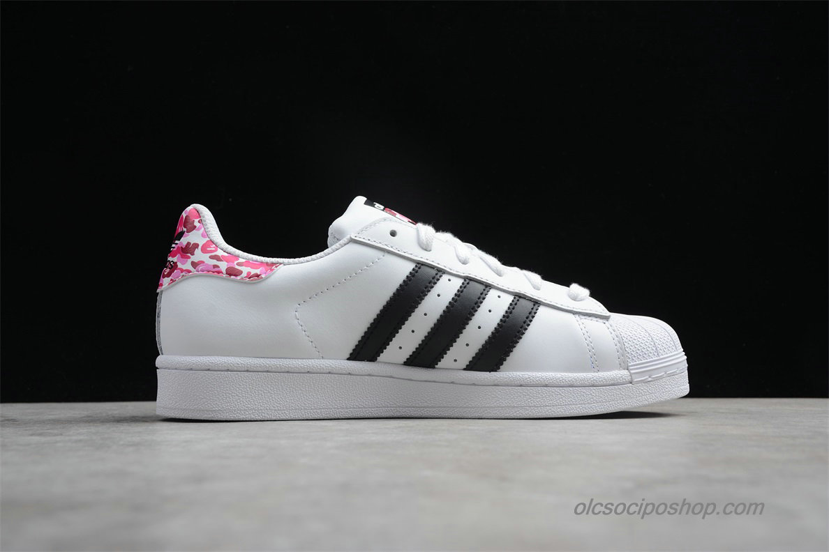 Női Adidas Superstar Fehér/Fekete/Nyomtatás Cipők (B34192)