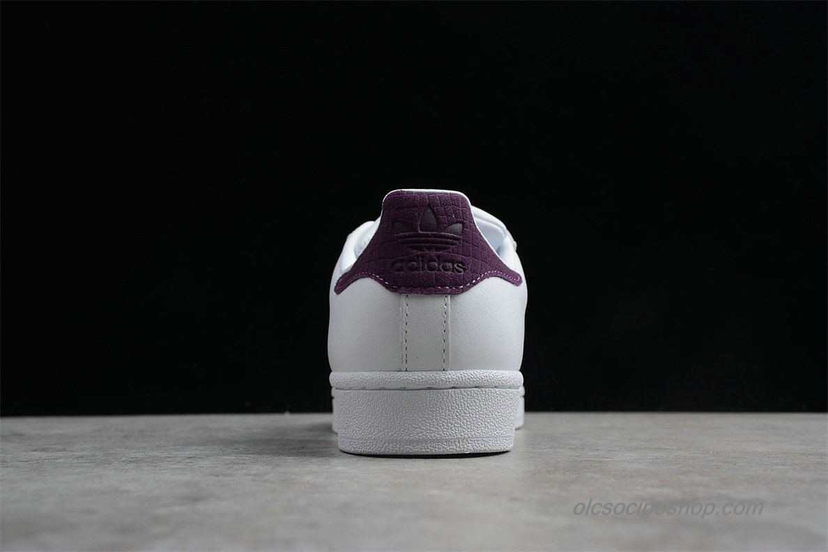 Női Adidas Superstar Fehér/Bordeaux Cipők (DA9104)