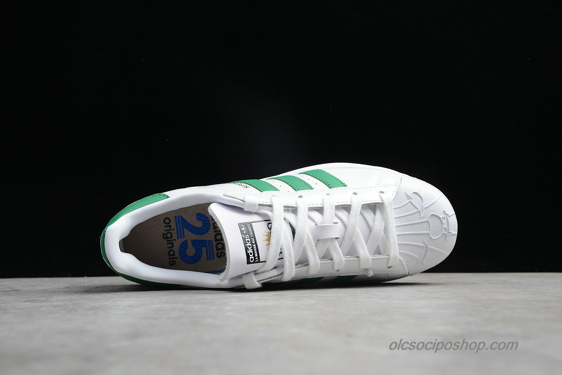 Adidas Superstar Nigo Bearfoot Fehér/Zöld Cipők (S83385)