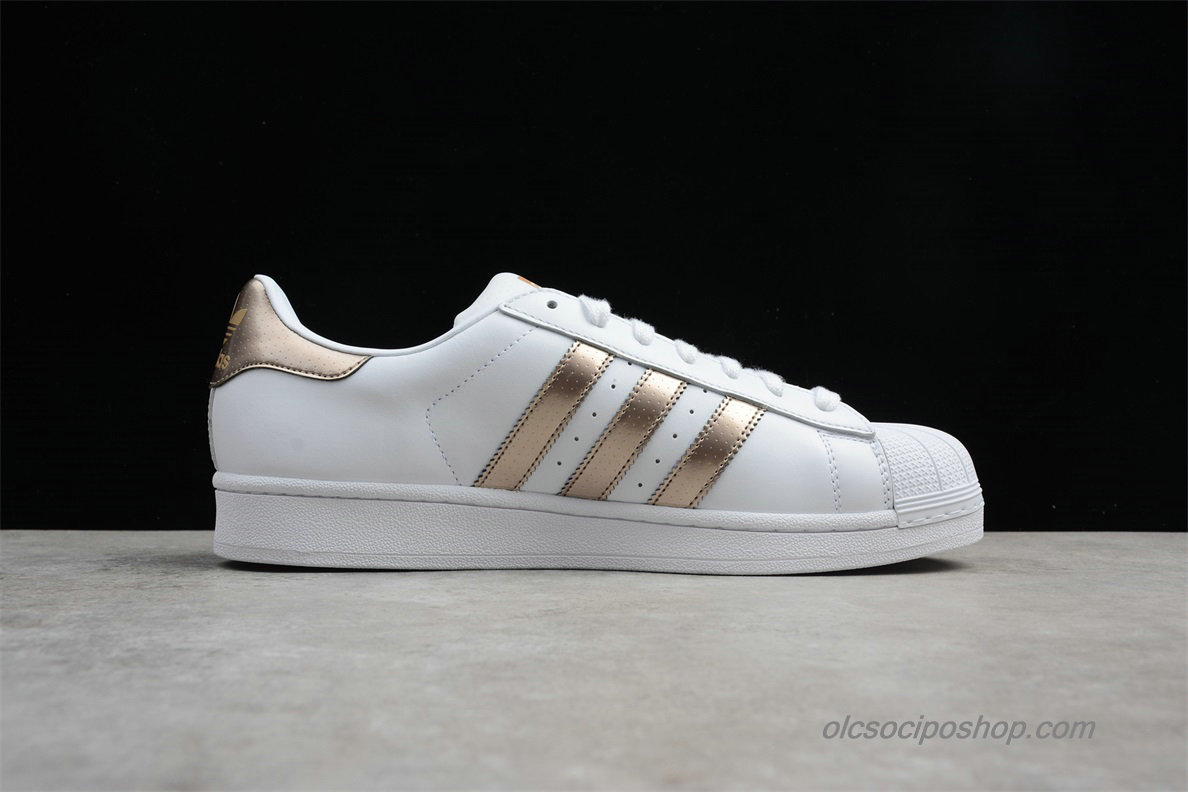 Adidas Superstar Fehér/Arany Cipők (BB1428)