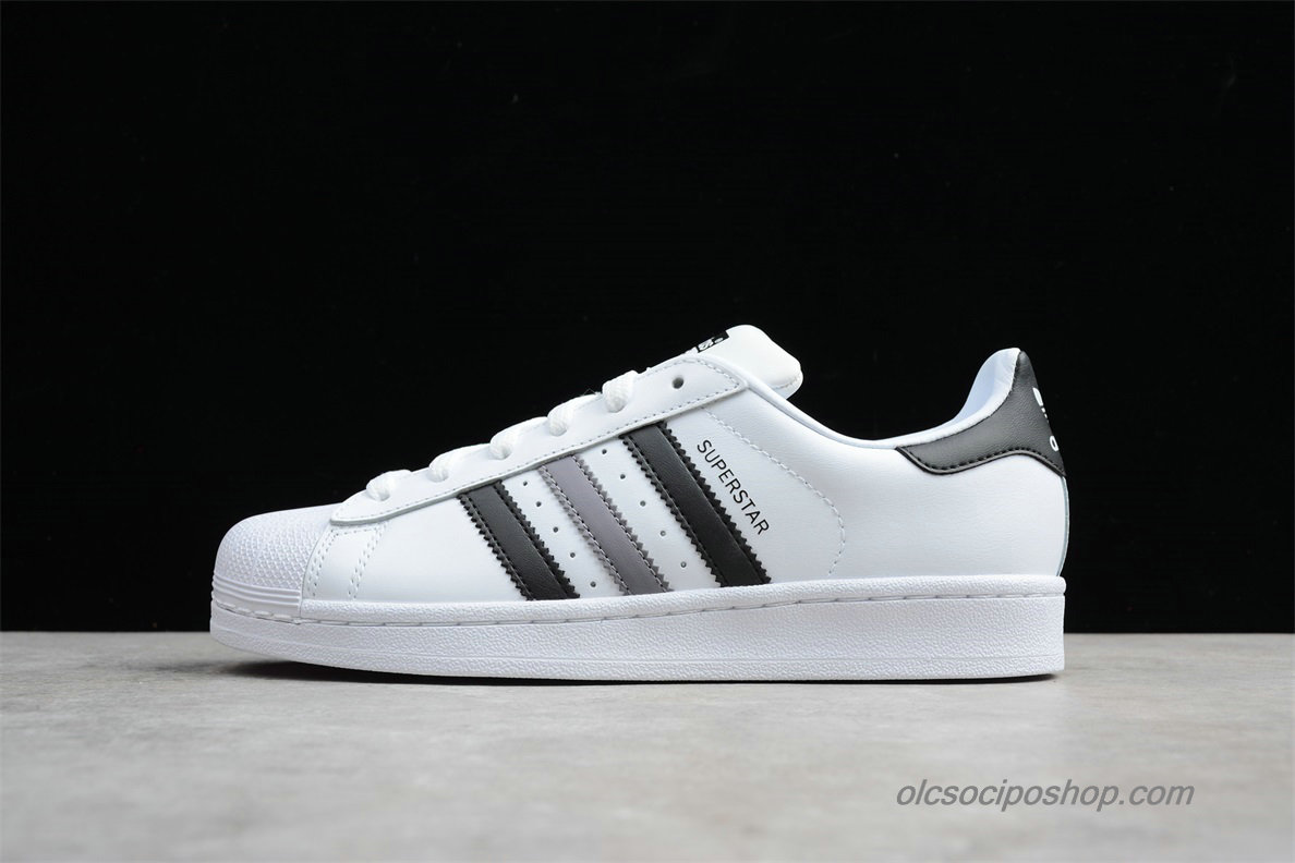 Adidas Superstar Fehér/Fekete/Szürke Cipők (BB2244)