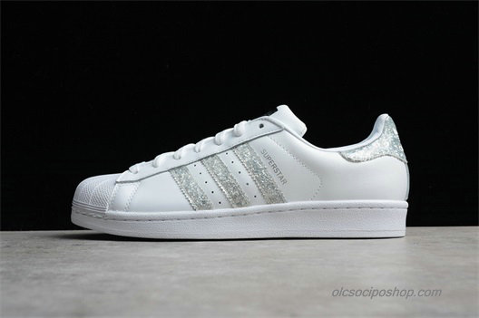 Adidas Superstar 80s Fehér/Ezüst Cipők (S76923)