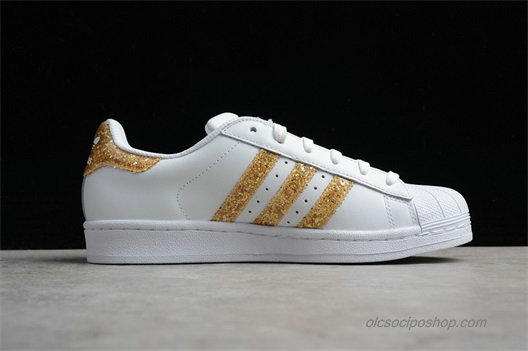 Adidas Superstar 80s Fehér/Arany Cipők (S76924)