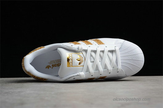 Adidas Superstar 80s Fehér/Arany Cipők (S76924)