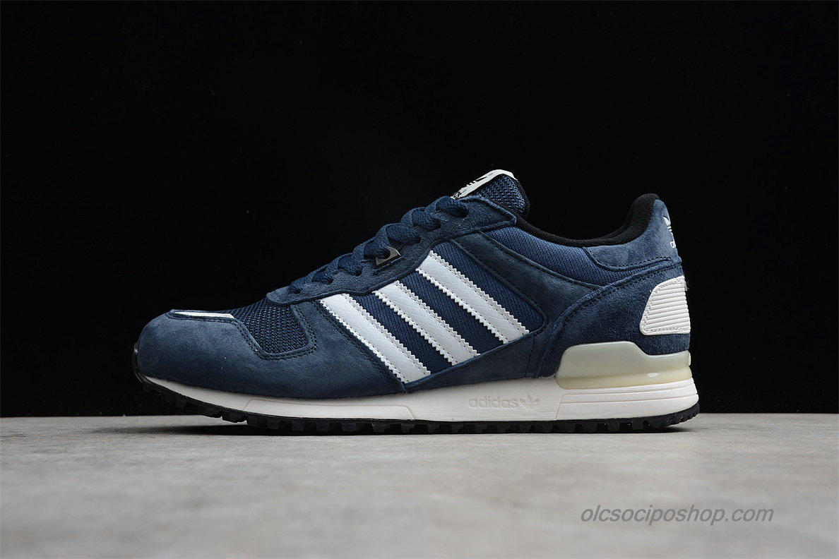 Férfi Adidas ZX700 Suede Sötétkék/Fehér Cipők (B24839)