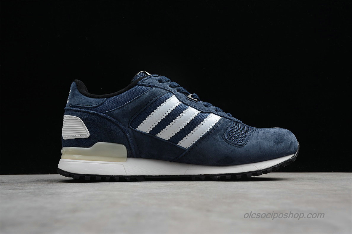 Férfi Adidas ZX700 Suede Sötétkék/Fehér Cipők (B24839)