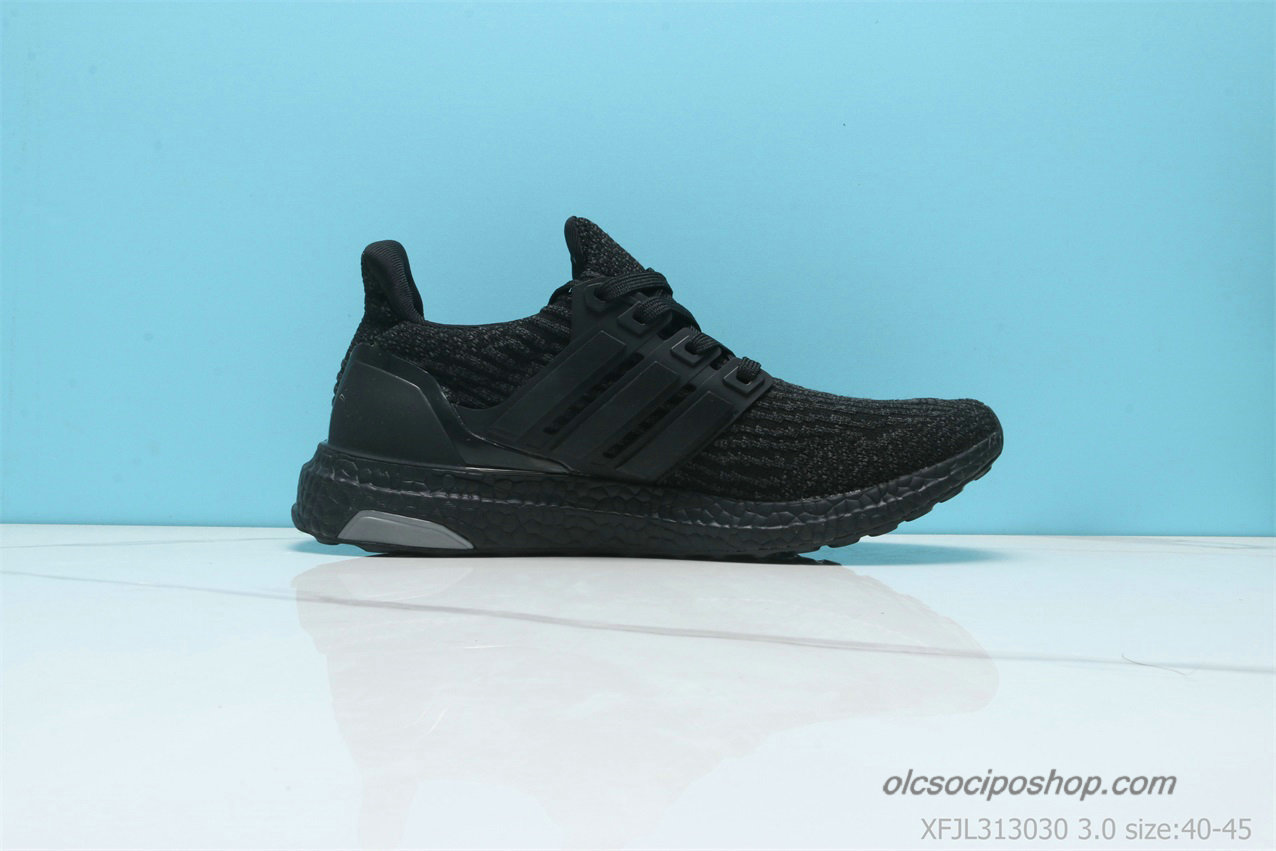 Férfi Adidas Ultra Boost 3.0 Fekete Cipők