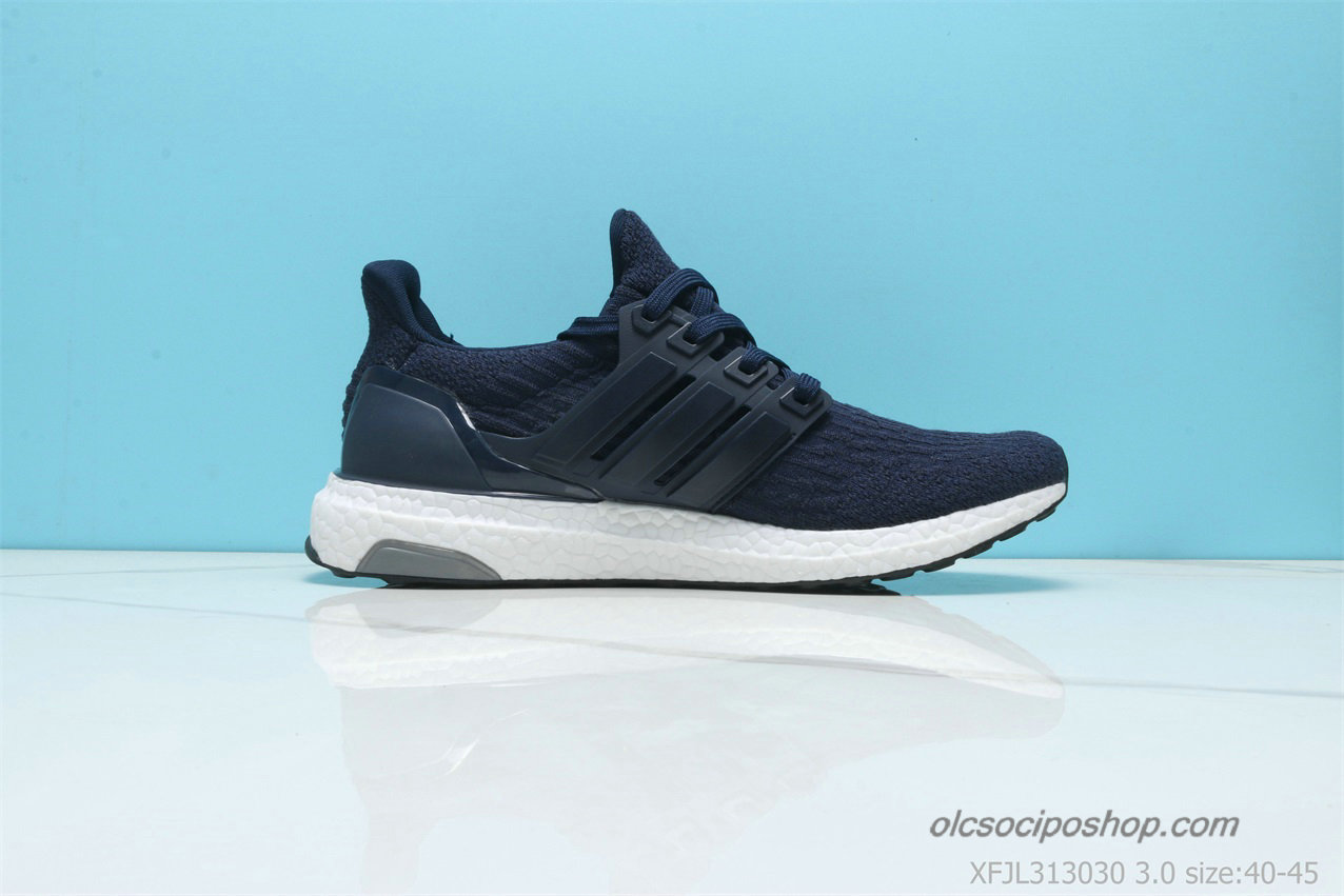 Férfi Adidas Ultra Boost 3.0 Sötétkék/Fehér Cipők