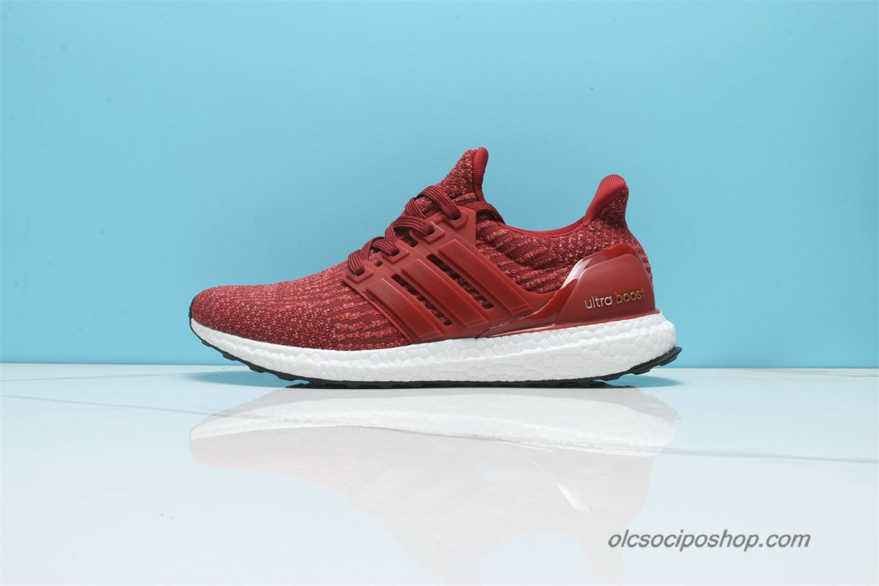 Férfi Adidas Ultra Boost 3.0 Piros/Fehér Cipők