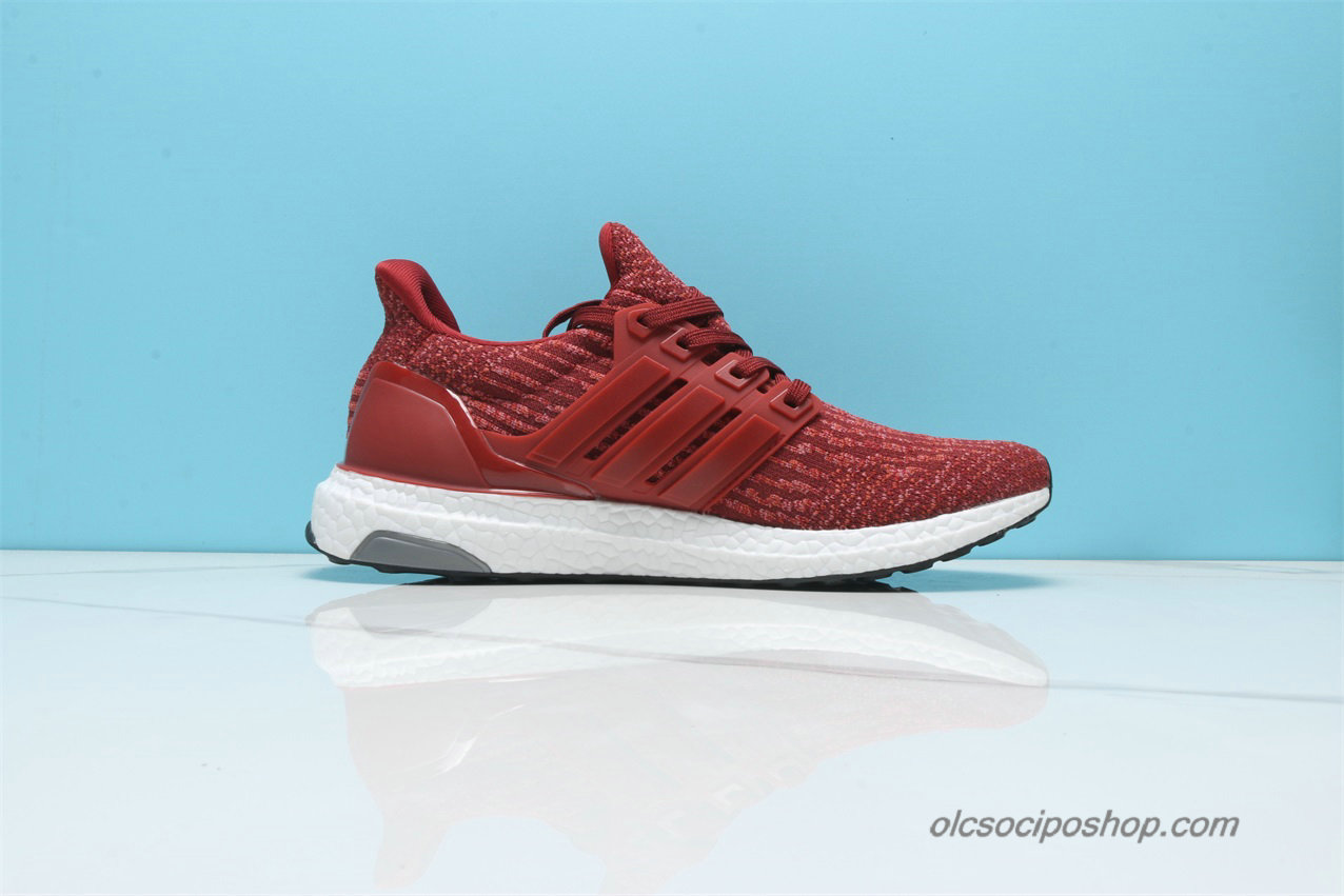 Férfi Adidas Ultra Boost 3.0 Piros/Fehér Cipők