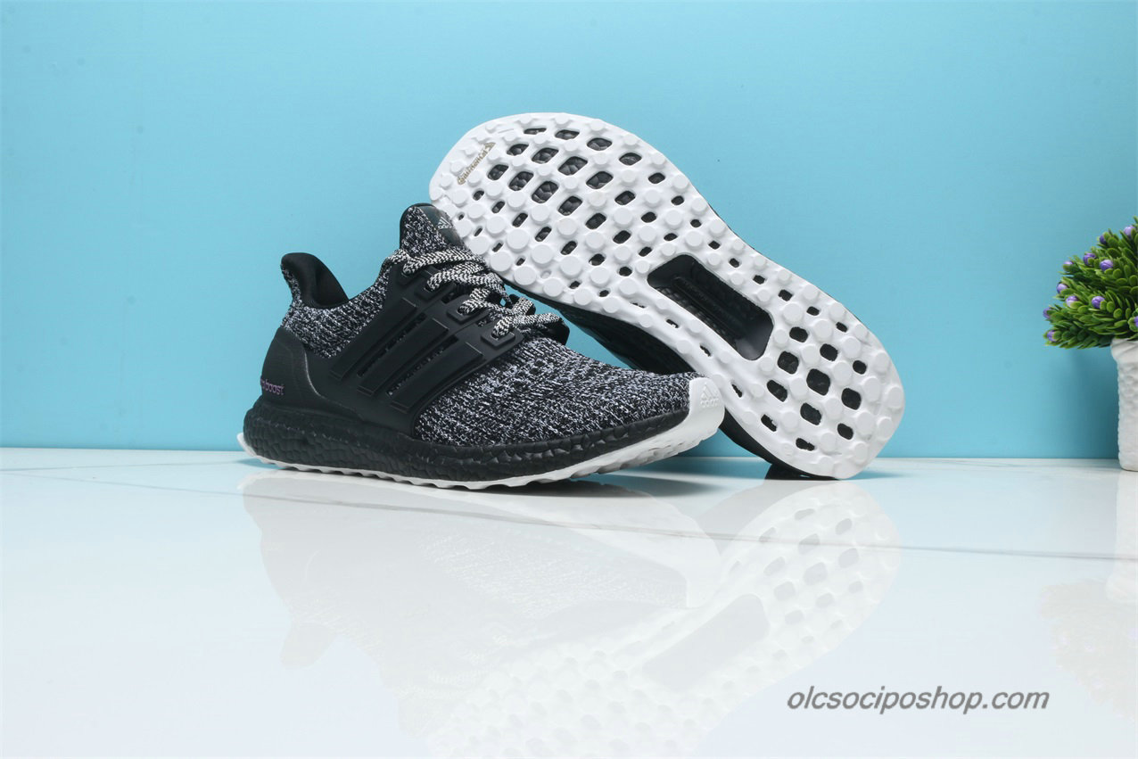 Férfi Adidas Ultra Boost 4.0 Fekete/Szürke Cipők