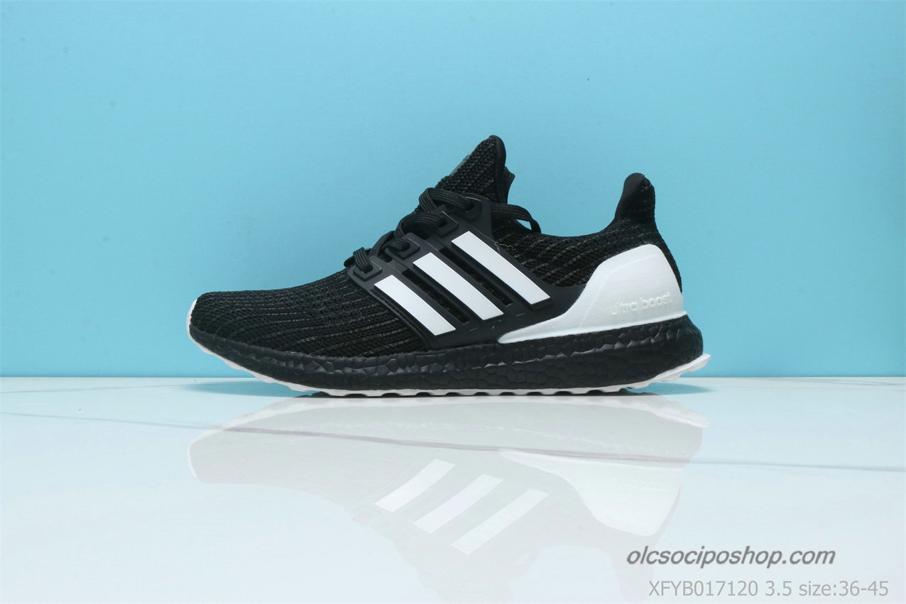 Férfi Adidas Ultra Boost 4.0 Fekete/Fehér Cipők