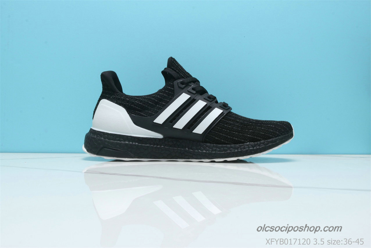 Férfi Adidas Ultra Boost 4.0 Fekete/Fehér Cipők