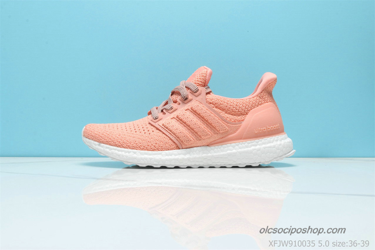 Női Adidas Ultra Boost Clima Narancs/Fehér Cipők (BY8888)