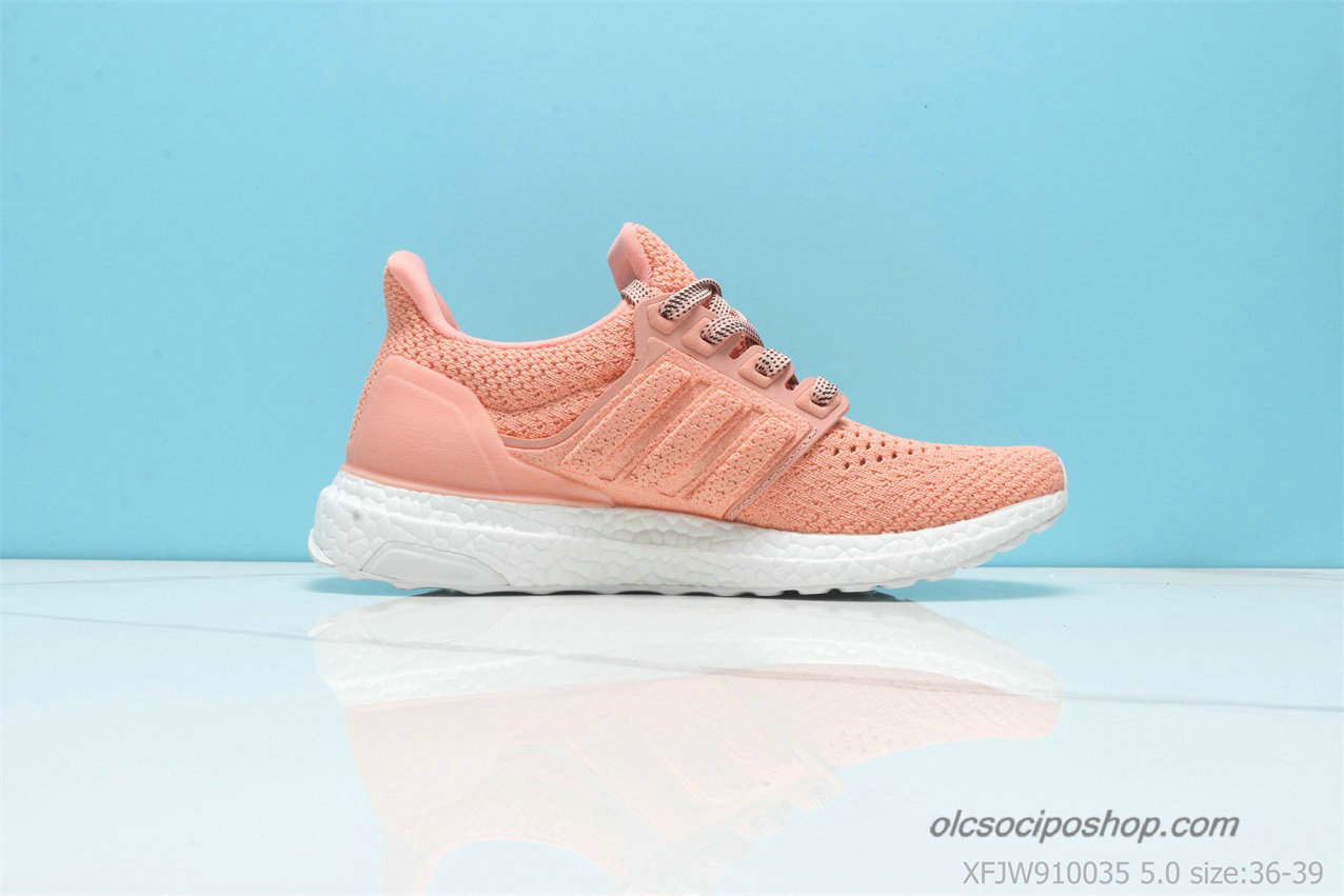 Női Adidas Ultra Boost Clima Narancs/Fehér Cipők (BY8888)