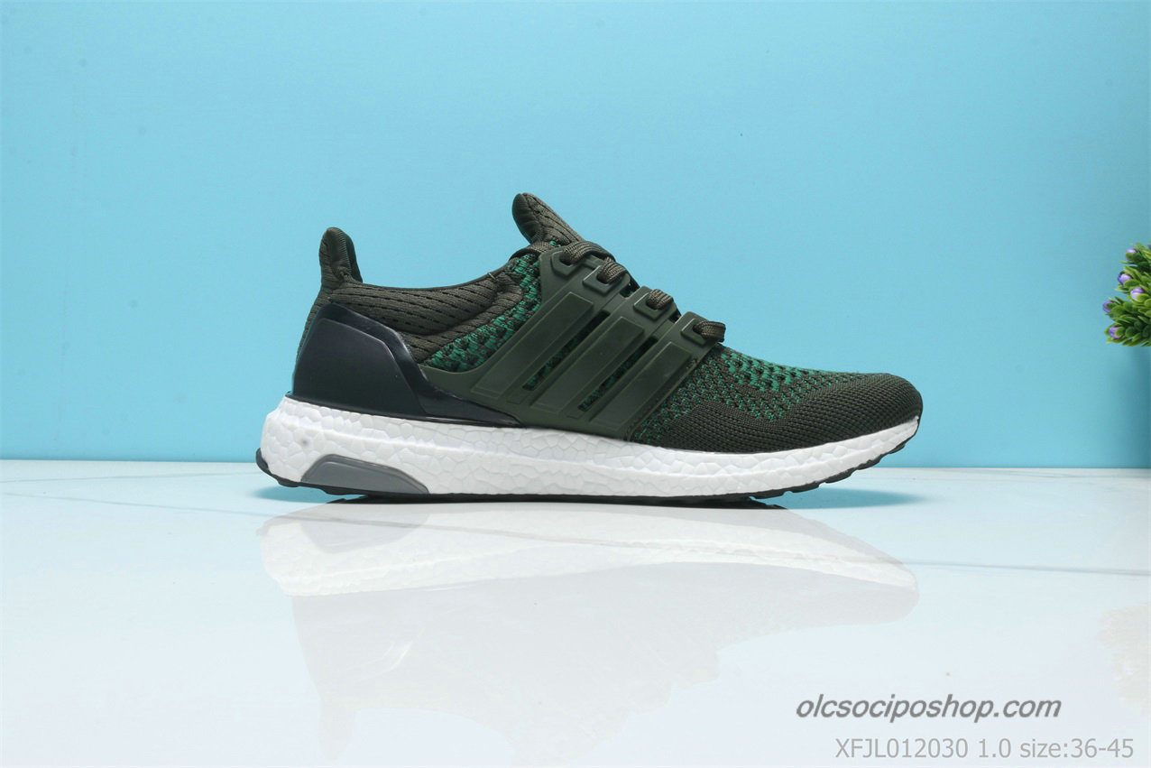 Adidas Ultra Boost Olajbogyó/Zöld/Fekete Cipők