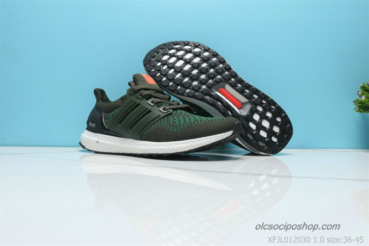 Adidas Ultra Boost Olajbogyó/Zöld/Fekete Cipők