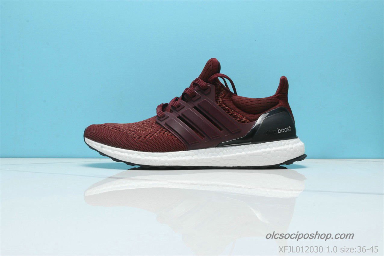 Adidas Ultra Boost Bordeaux/Fekete/Fehér Cipők