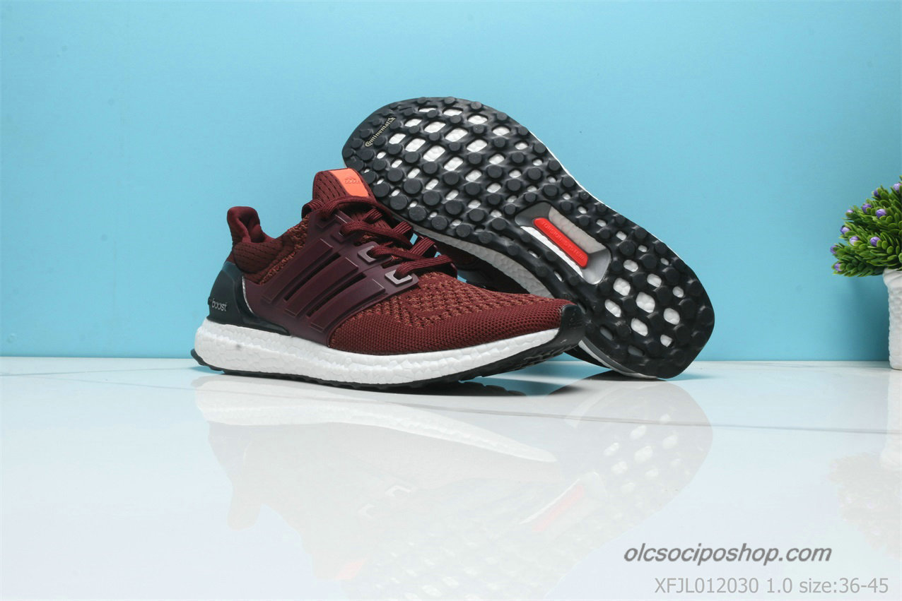 Adidas Ultra Boost Bordeaux/Fekete/Fehér Cipők