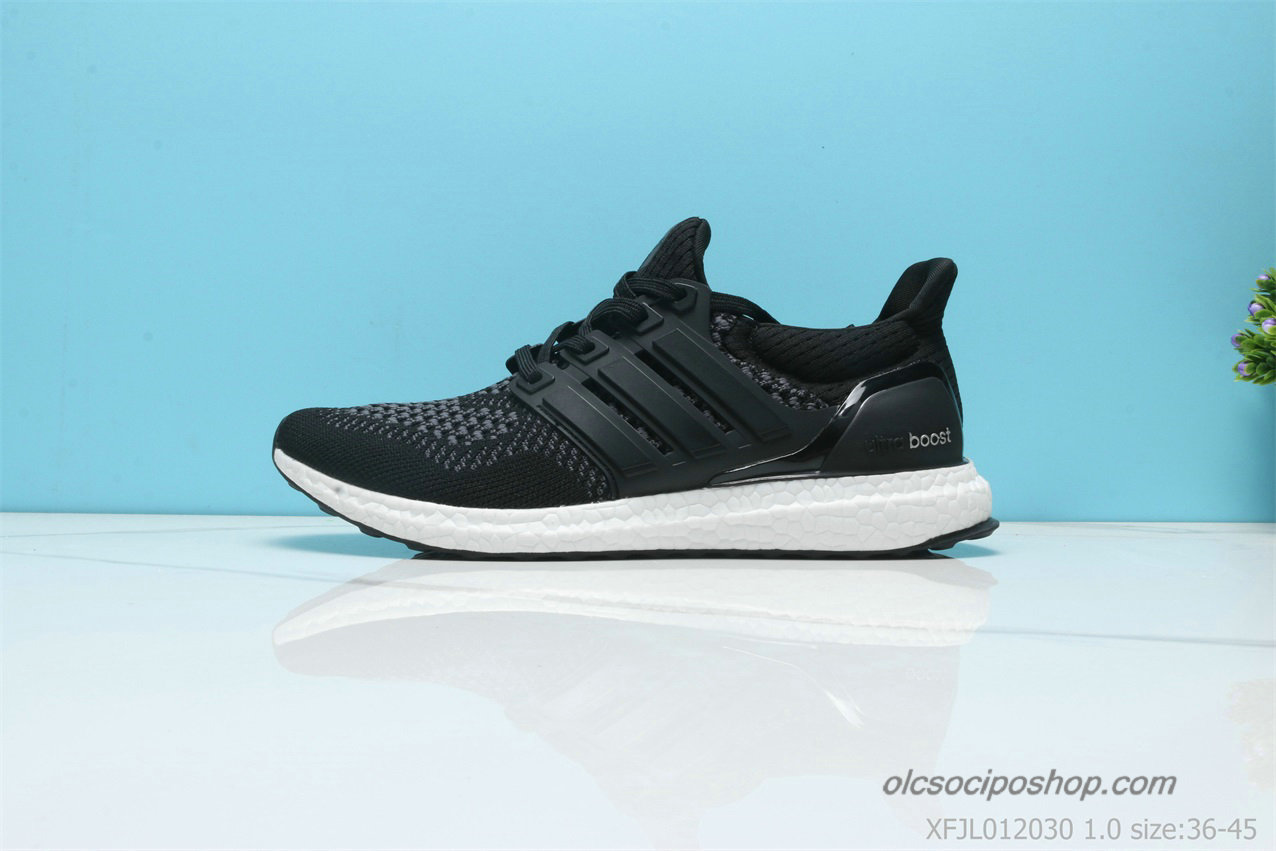 Adidas Ultra Boost Fekete/Szürke/Fehér Cipők