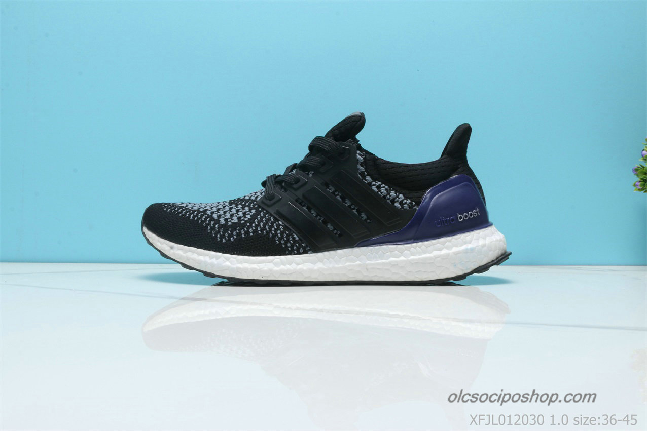 Adidas Ultra Boost Fekete/Szürke/Kék Cipők (G28319)