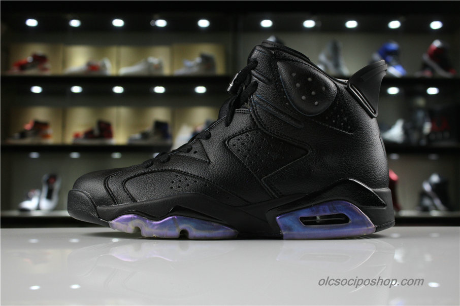 Férfi Air Jordan 6 Retro Chameleon AJ6 Fekete Cipők (907961-015)