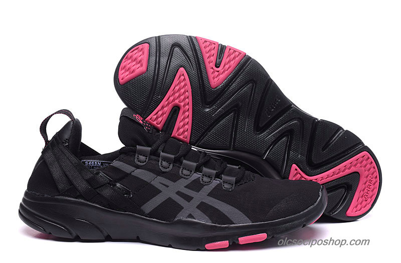 Női Asics Gel-Fit Sana 2 Fekete/Szürke/Rózsaszín Cipők