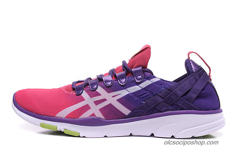 Női Asics Gel-Fit Sana 2 Piros/Fehér/Lila Cipők - Kattintásra bezárul