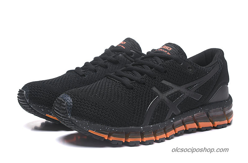 Férfi Asics Gel-Quantum 360 Knit 2 Fekete/Narancs Cipők