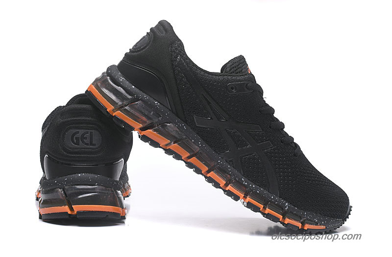 Férfi Asics Gel-Quantum 360 Knit 2 Fekete/Narancs Cipők