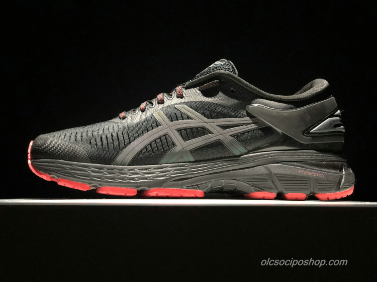 Férfi Asics Gel-Kayano 25 Fekete/Piros Cipők (1011A022-001)