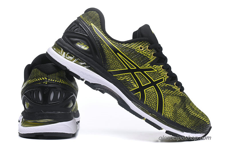 Férfi Asics Gel-Nimbus 20 Sárga/Fekete/Fehér Cipők (T800N-8990)