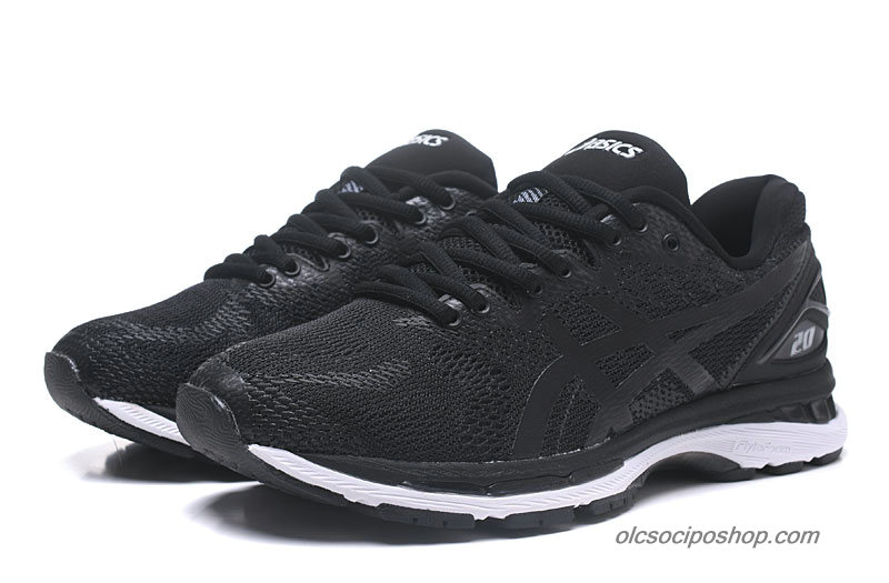 Férfi Asics Gel-Nimbus 20 Fekete/Fehér Cipők (T800N-9790)