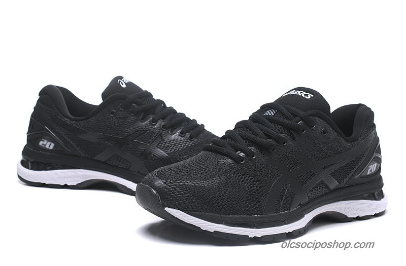 Férfi Asics Gel-Nimbus 20 Fekete/Fehér Cipők (T800N-9790)