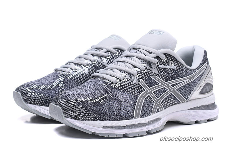 Férfi Asics Gel-Nimbus 20 Szürke/Fehér/Ezüst Cipők (T836N-9793)