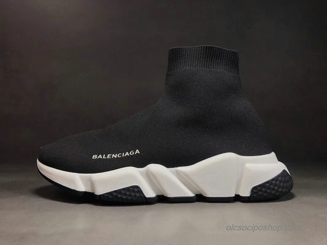 Balenciaga Speed Fekete/Fehér Cipők (477289)