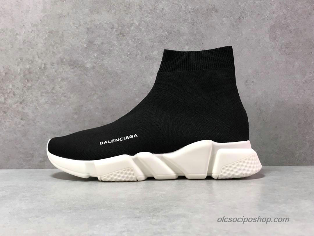 Balenciaga Speed Fehér/Fekete Cipők (483502-02)