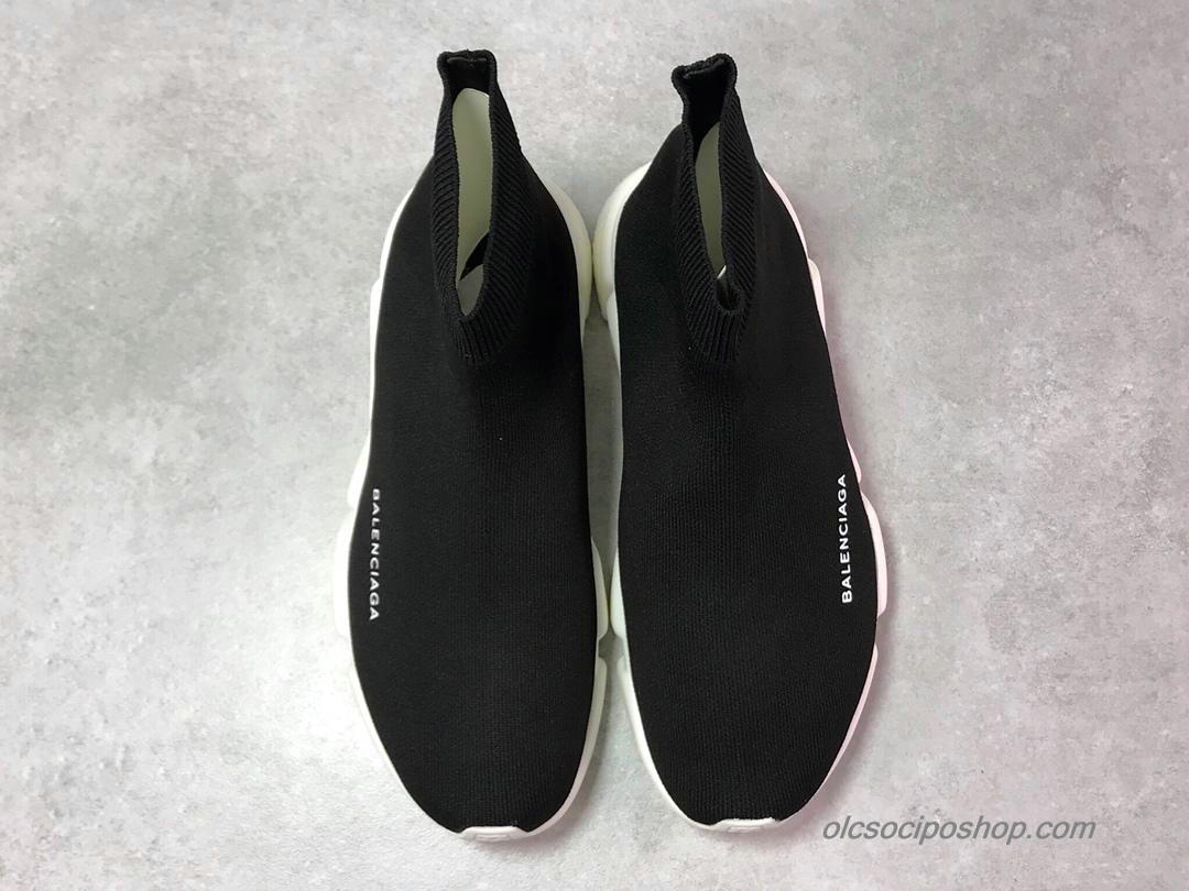 Balenciaga Speed Fehér/Fekete Cipők (483502-02)