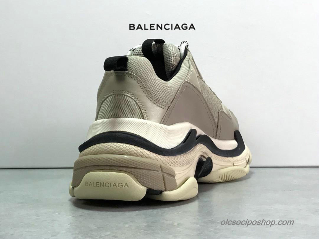 Férfi Balenciaga Triple S Szürke/Fehér/Fekete Cipők