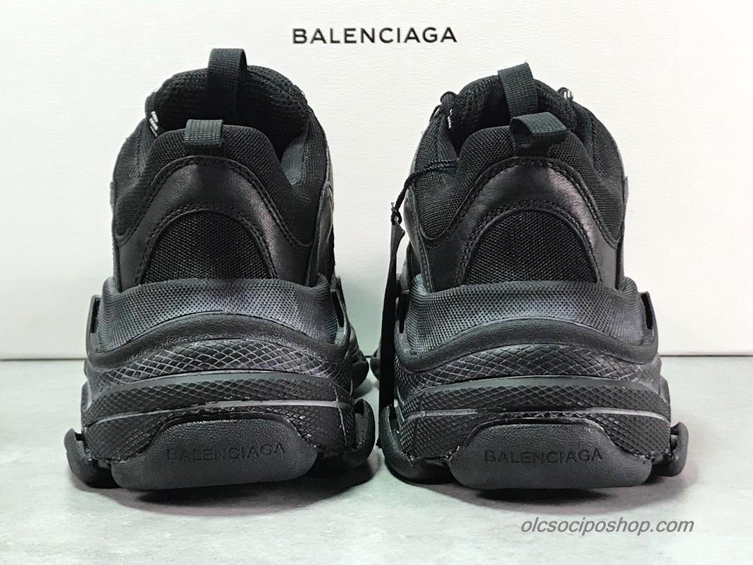 Férfi Balenciaga Triple S Fekete Cipők