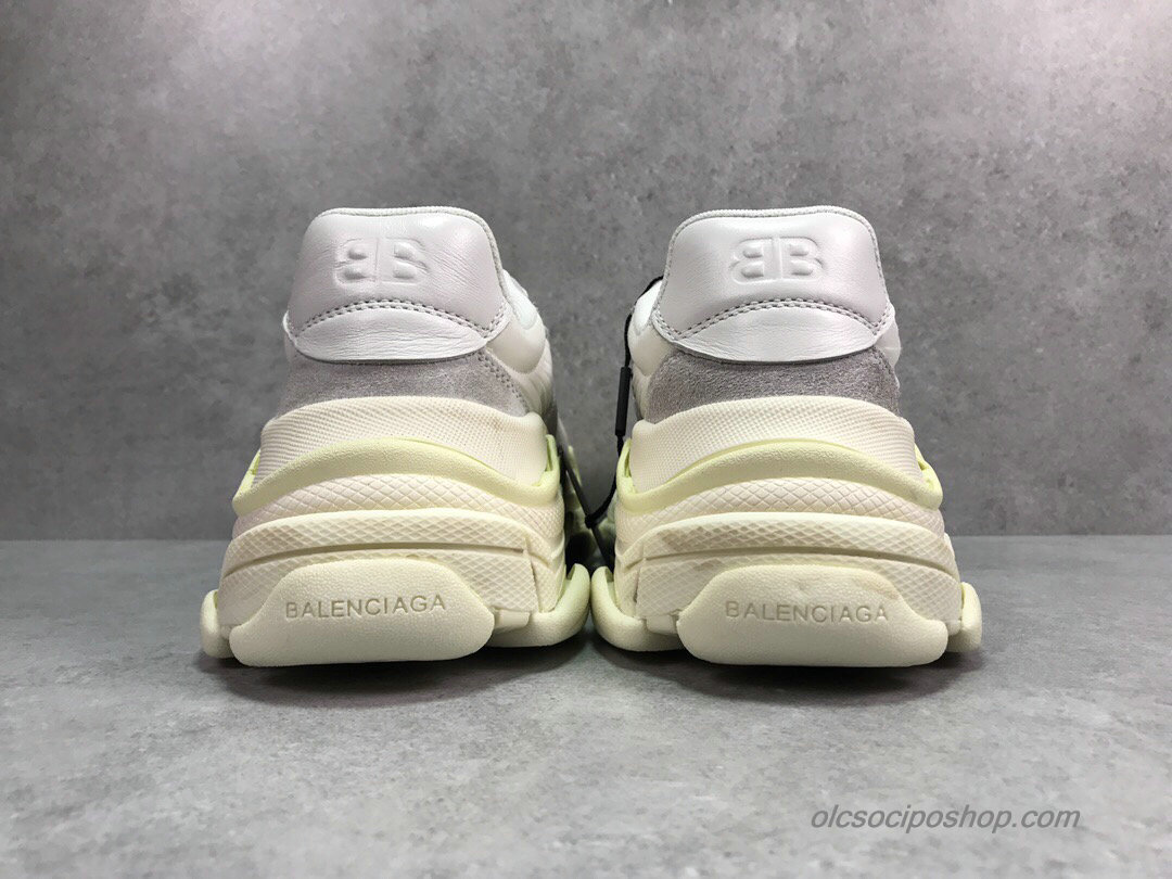 Balenciaga Triple S Hamu Szürke/Fehér/Piszkosfehér Cipők (506346)