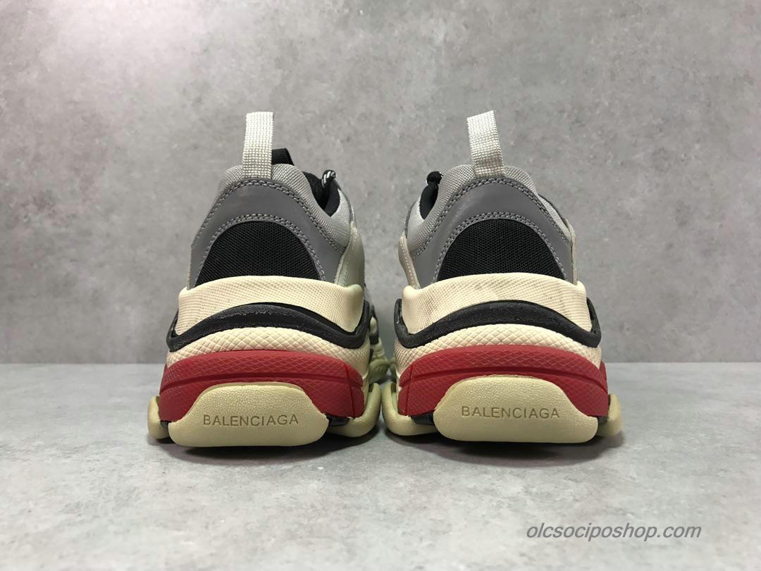 Balenciaga Triple S Ezüst/Szürke/Fekete Cipők (512175)