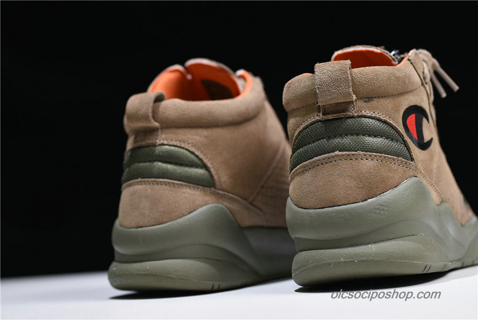 Férfi Casbia x Champion AWOL Atlanta Coffe/Olajbogyó Cipők (C005)