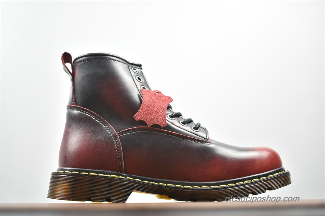 Férfi Caterpillar High Top Waterproof Sötét vörös/Fekete Csizmák