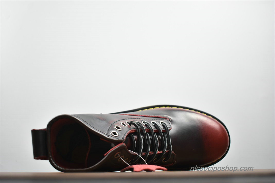 Férfi Caterpillar High Top Waterproof Sötét vörös/Fekete Csizmák